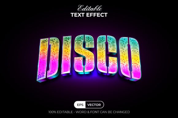 Disco Text Effect Gradient Style: A Designer's Guide