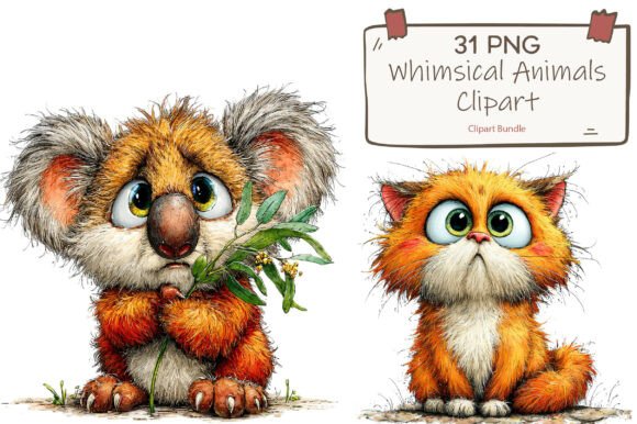 Enchanting Designs: Using Whimsical Animal Clipart