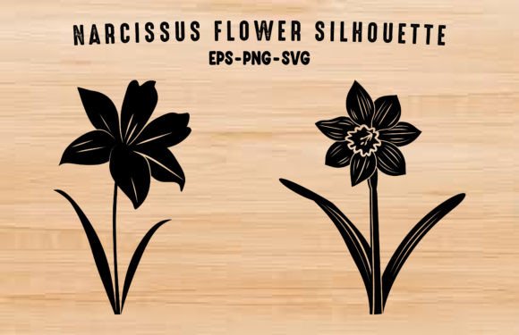 Narcissus Flower SVG Clipart: Elevate Your Creative Projects
