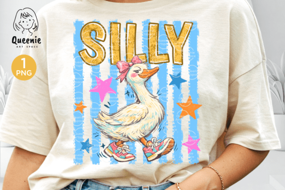 Silly Goose Retro Summer Animal: A Playful Asset for Your Brand