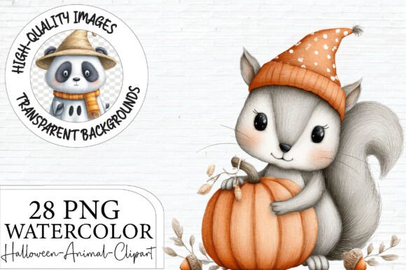 Spooky Charm: Using Halloween Animal Clipart for Projects