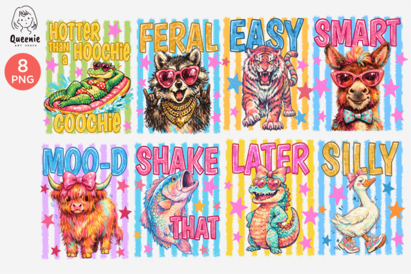 Summer Retro Animal Later Gator: Bold Personality for Your Designs