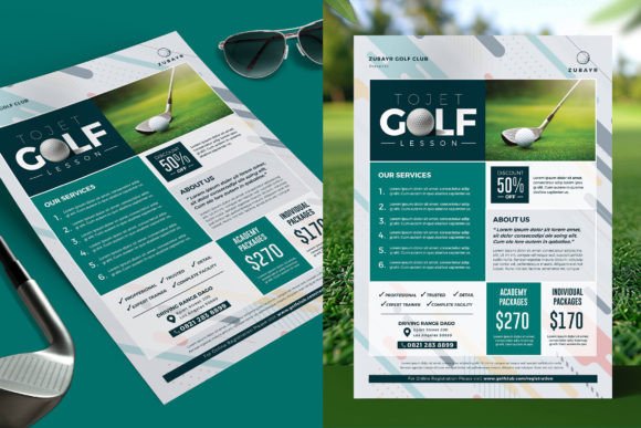 Transform Your Golf Event with a Professional Flyer Template