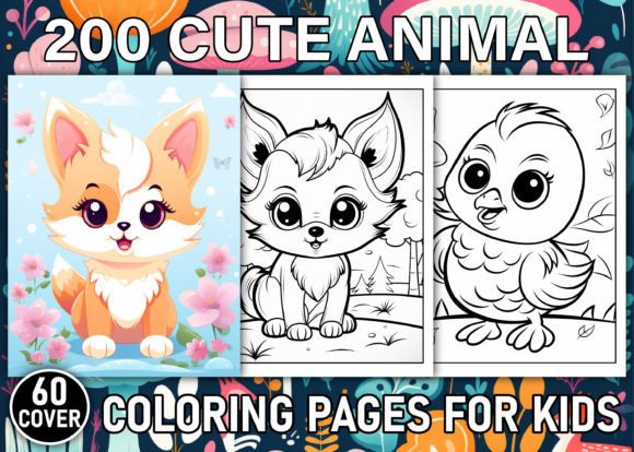 Unleash Creativity with 200+ Cute Animal Coloring Pages