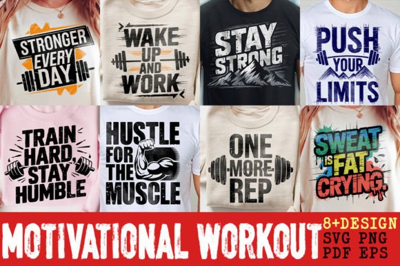 Unleash Your Brand: The Motivational Workout Bundle for Bold Design